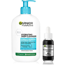 Garnier PureActive Serum + Cleanser Set 280ml kozmetikai ajándékcsomag