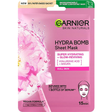 Garnier Skin Naturals Hydra bomb Sheet Mask Sakura 28 g arcpakolás, arcmaszk