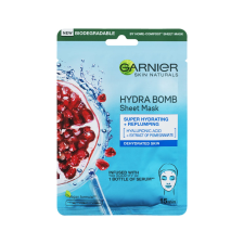 Garnier Skin Naturals textilmaszk Hydra Bomb (28 g) arcpakolás, arcmaszk
