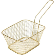 Gastro Felszolgáló kosár, Gastro 14x11x7 cm, arany konyhai eszköz