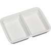 Gastro Kétrészes szögletes tányér, 1/2, Gastro, 23,2x17,6 cm