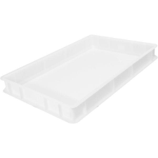 Gastro Műanyag láda, 13 l, 60x40x7 cm, fehér konyhai eszköz
