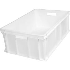 Gastro Műanyag láda, 40 l, 60x40x21 cm, fehér konyhai eszköz