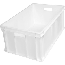 Gastro Műanyag láda, 60 l, 60x40x32 cm, fehér konyhai eszköz