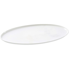 Gastro Tányér peremmel »Skagen«, ovális, hossza: 350 mm, szélessége: 200 mm tányér és evőeszköz