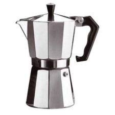 GAT 104101 Kotyogós Kávéfőző 1 személyes, Ezüst kávéfőző
