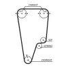 Gates Fogasszíj 5505XS