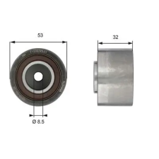 Gates Szíjtárcsa/vezetőgörgő, fogasszíj T42179 autóalkatrész