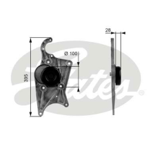 Gates Termosztát, hűtőfolyadék GATES TH45190G1 vízhűtő
