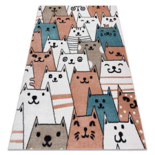 Gatti Szőnyeg FUN Gatti gyerekeknek, macskák, rózsaszín 180x270 cm lakástextília