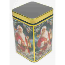 GAW.3392/028 Konyhai fémdoboz 72x72x100mm, Santa papírárú, csomagoló és tárolóeszköz