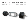 Gazo Fitness GazoFitness® Bicepsz-Tricepsz Rudas Súlyzó 34 Kg