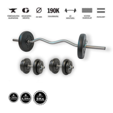 GazoFitness - Magyar súlyzó GazoFitness® Hardcore Szett Francia Rudas 28 Kg súlyzórúd