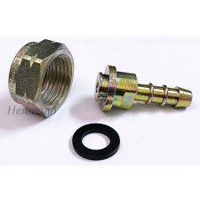  Gáztűzhelyhez PB egyenes gázanya BM 1/2&quot;x 9 mm balos beépíthető gépek kiegészítői