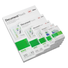GBC Meleglamináló fólia, 125mikron, 60x90mm, fényes, GBC, 100db/cs lamináló fólia