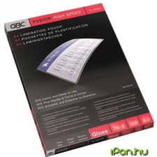 GBC Meleglamináló fólia, 140 mikron, A4, fényes, GBC High Speed lamináló gép