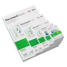 GBC Meleglamináló fólia, 250 mikron, 54x86mm, fényes, GBC lamináló fólia