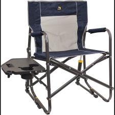 GCI Outdoor Freestyle Rocker™ with Side Table Heathered Indigo (371145) kerti bútor