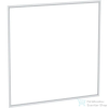Geberit 120x90 cm-es takarókeret ONE beépíthető tükrösszekrényhez,fehér/porszórt alumínium 505.845.00.1