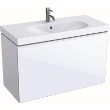 Geberit Acanto szekrény 89x41.6x53.5 cm Függesztett, mosdó alatti fehér 500.616.01.2 fürdőszoba bútor