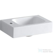 Geberit iCON 38x28 cm-es mosdó bal oldali csaplyukkal,túlfolyó nélkül,fehér 124836000 szaniter
