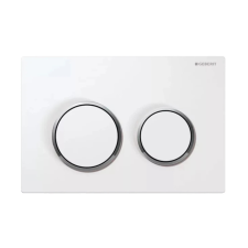 Geberit Omega 20 nyomólap Omega WC tartályhoz, fehér / fényes króm szaniter
