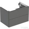 Geberit ONE 74x47x50,4 cm-es 2 fiókos alsószekrény,matt láva 505.262.00.3