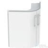 Geberit SELNOVA COMPACT 69x55 cm-es 2 ajtós íves alsószekrény sarokmosdóhoz,matt/fényes fehér 501.486.00.1