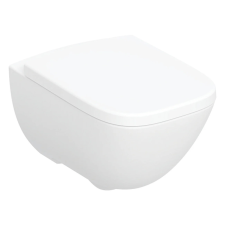 Geberit Selnova Square fali WC mélyöblítésű készlet zárt forma Rimfree WC-ülőkével szaniter