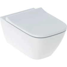 Geberit WC csésze mély öblítésű, fali, Rimfree,átfedő ülőkével, Geberit Smyle Square szaniter