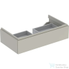 Geberit XENO² 88x46,2x22 cm-es 1 fiókos alsószekrény LED világítással,matt szürke 500.508.00.1