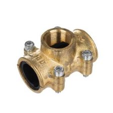 Gebo brass 22mm x 1/2˝ MB - megfúróbilincs sárgaréz hűtés, fűtés szerelvény