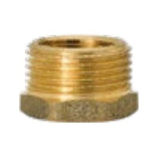 Gebo Gold 1"-1/2" K-B szűkítő, sárgaréz hűtés, fűtés szerelvény