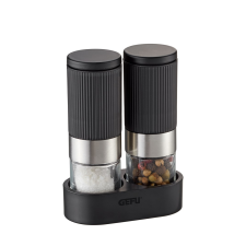 Gefu G-34621 Só- és borsőrlő szett - Fekete papírárú, csomagoló és tárolóeszköz