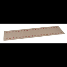  Gehlmann Asztali futó piros szives, csillagos, 40x150cm, polyester party kellék