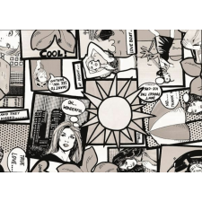 Gekkofix COMIC / képregény 45cm x 15m mintás öntapadós tapéta tapéta, díszléc és más dekoráció