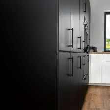 Gekkofix Fekete öntapadós tapéta 90cmx15m tapéta, díszléc és más dekoráció