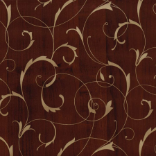 Gekkofix Scroll overprint brown gold barna arany intarziás öntapadós tapéta 45cmx2m tapéta, díszléc és más dekoráció