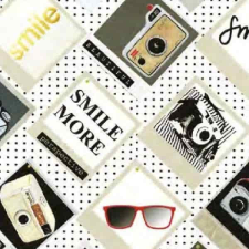 Gekkofix Smile öntapadós tapéta 45cmx2m tapéta, díszléc és más dekoráció