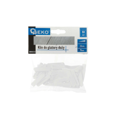 Geko Ékkészlet csempéhez és csempéhez, 5 mm, 100 elem, Geko G00445-M kőműves és burkoló szerszám