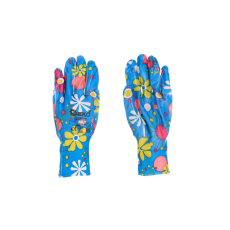 Geko G73507 női latex bevonatú kerti kesztyű, 6-os méret