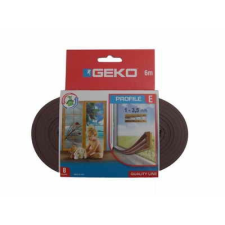 Geko - Öntapadós gumi tömítő barna EPDM 9x4mm / 6m E-profil barkácsolás, csiszolás, rögzítés