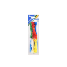 Geko Színes nylon linkek készlete, 250 elem, Geko G17190 villanyszerelés