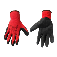 Geko védőkesztyű, 9-es méret, vörös latex, G73532