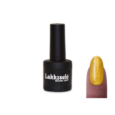 Géllakk 6ml #298 Enyhén csillámos sárga arany lakk zselé