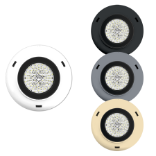Gemas MINI-CLICKER white LED (hideg fehér) reflektor 7W Fehér medence kiegészítő
