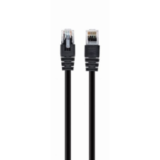 Gembird 0,5m CAT5e fekete UTP Patch kábel kábel és adapter