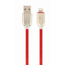 Gembird 8-pin - USB-A adat- és töltőkábel 2m piros (CC-USB2R-AMLM-2M-R) kábel és adapter