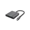 Gembird A-CM-HDMIFDPF-01 USB-C to HDMI + DP adapter Black (A-CM-HDMIFDPF-01)