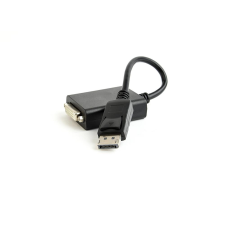 Gembird A-DPM-DVIF-03 DisplayPort apa - DVI anya adapter - Fekete kábel és adapter